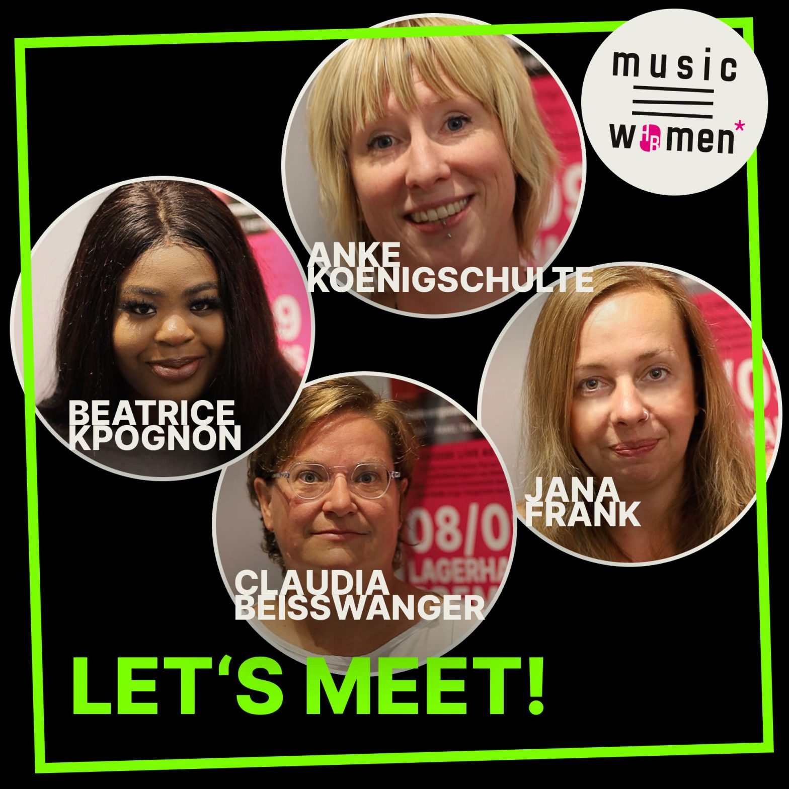musicHBwomen* Let's Meet! - Online Meet Up - Frauen in der Bremer Musikszene
